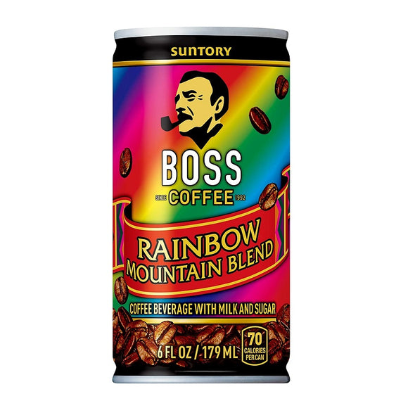 Boss Cold Rainbow Coffee Can