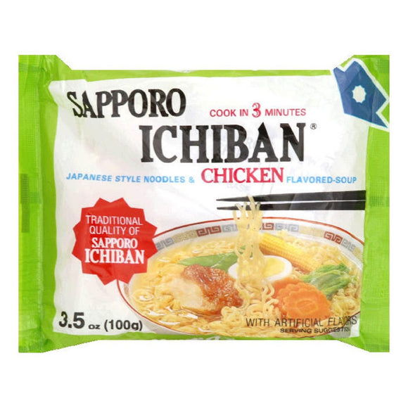 Sapporo Ichiban Chicken Ramen Single