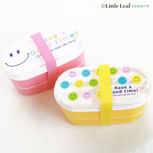 Mokkindo Lunch 2 Layers Box Have A Good Time