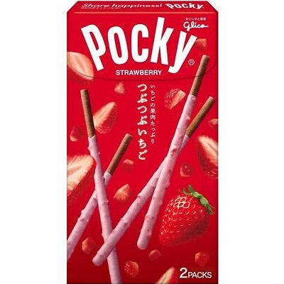 Glico Pocky Crunchy Strawberry