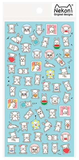 Nekoni Dog Stickers
