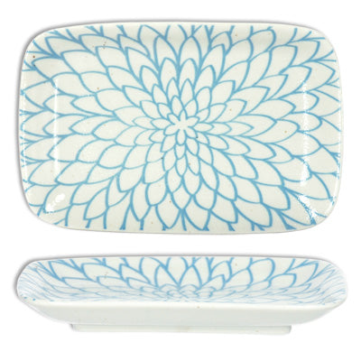 Kiku Blue Dish 6.5x4.25