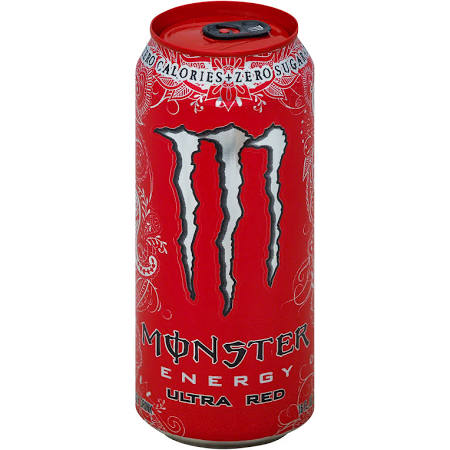Monster Energy Ultra Red