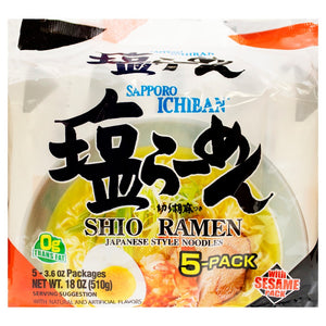 Sapporo Ichiban Shio Ramen 5P