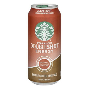 Starbucks Doubleshot Hazelnut 15oz can