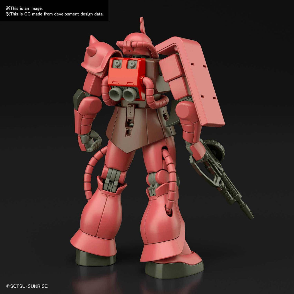Gundam MS-06S Char's Zaku II HG 234