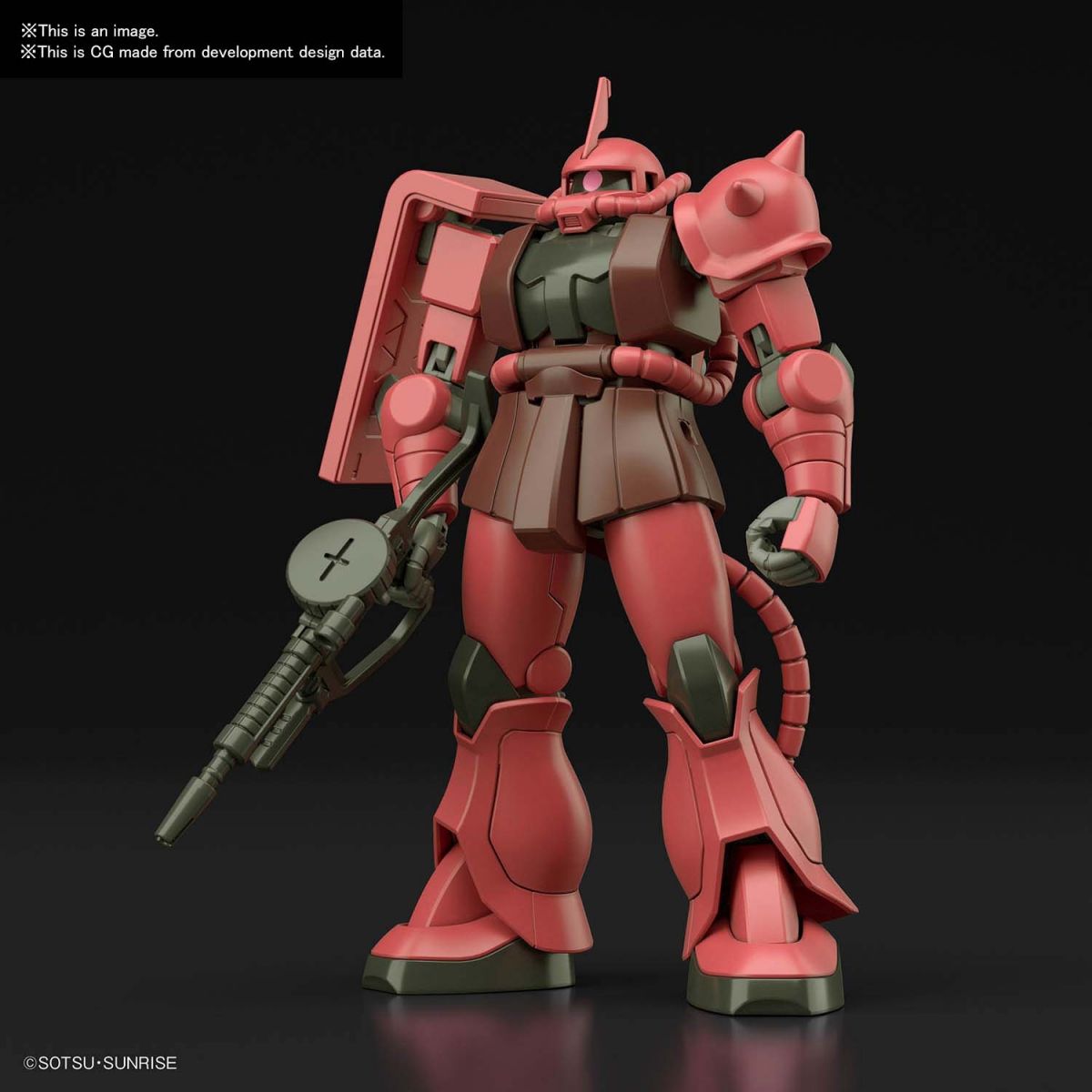 Gundam MS-06S Char's Zaku II HG 234