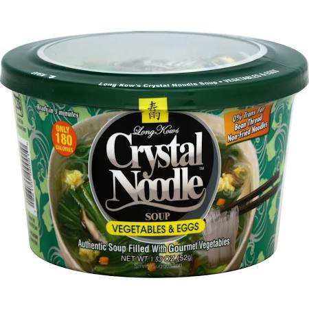 Crystal Noodle Soup Vegetables