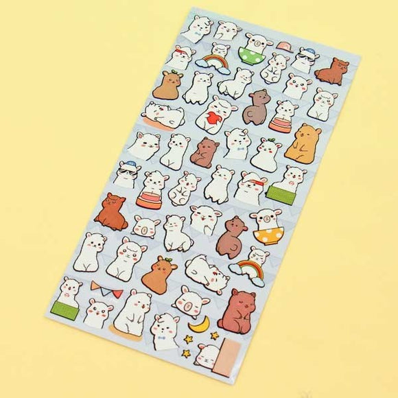 Nekoni Alpaca Stickers