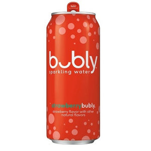 Bubly Sparkling Water Strawberry Can