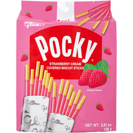 Glico Pocky Strawberry Bags 9