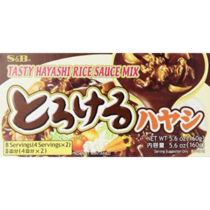 S&B Tasty Beef Hayashi Rice Sauce Mix, 5.6‑Ounce