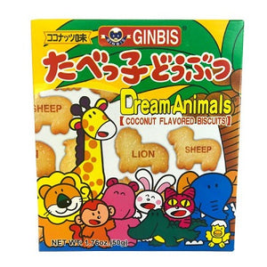 Ginbis Animal Biscuits Coconuts
