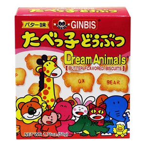 Ginbis Animal Biscuits Butter