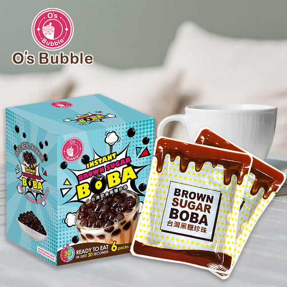 O's Bubble Instant Brown Sugar Boba 6p