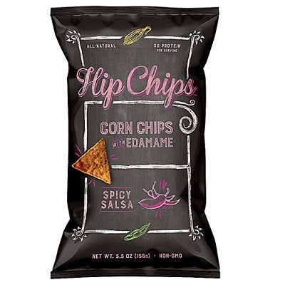 Hip Chip Edamame Spicy Salsa Corn Chip