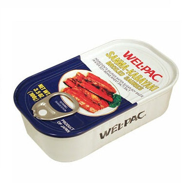 WelPac Broiled Sauries 3.5 oz can