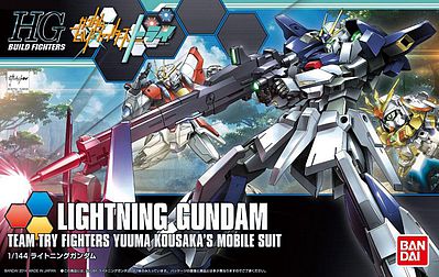 Gundam Lightning Team Try Fighters Yuuma Kousaka's Mobile Suit