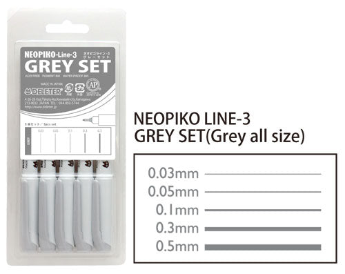 NEOPIKO-LINE3 5 pieces set