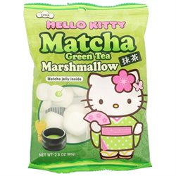 Hellow Kitty Matcha marshmallows