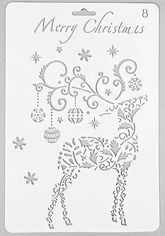Holiday Stencil Sheet