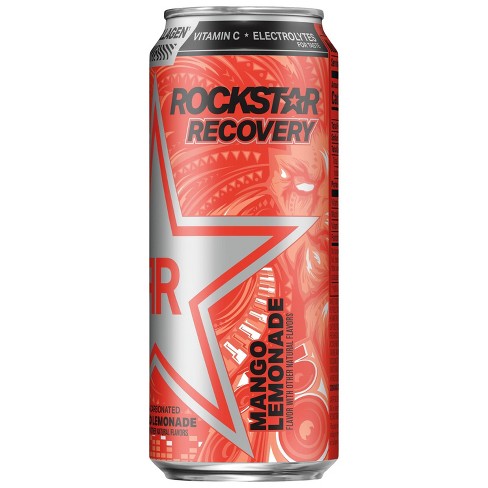Rockstar Energy Drink Recovery Mango Lemonade