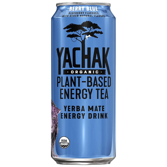Yachak Organic Yerba Mate Berry Blue