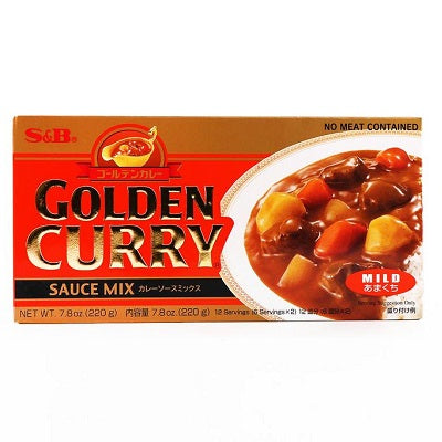 S&B Golden Curry Mild 7.8oz