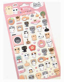 Nekoni Comic Pop Out Animal Stickers