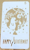 Little Star Stencil Sheet