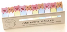 Kawaii Slim Sticky Character Note