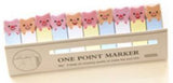 Kawaii Slim Sticky Character Note
