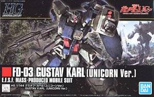 Gundam EFSF FD-03 Gustav Karl 1/144 HG 221