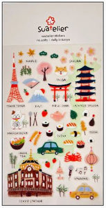 Suatelier Tokyo Daily Stickers