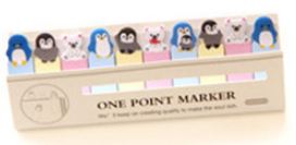 Kawaii Slim Sticky Character Note