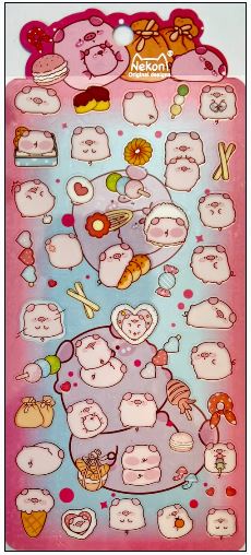 Nekoni Farm Animal Stickers