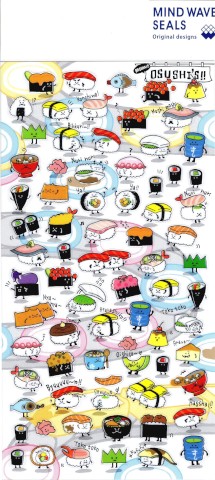 Mindwave Stickers Sushi