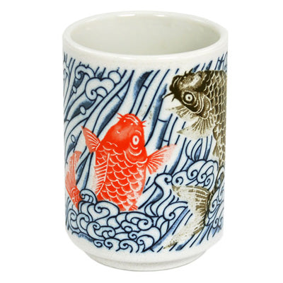Tea Cup Yunomi Carp