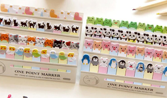 Kawaii Slim Sticky Character Note