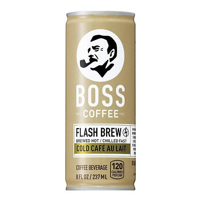Boss Cold Cafe Au Lait Coffee Can