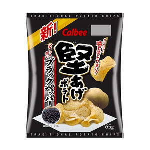Calbee Black Pepper Kettle Chips