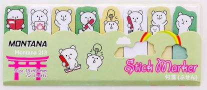 Montana White Bear Slim Sticky Character Note