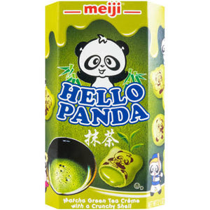 Meiji Hello Panda Green Tea Matcha 2 oz