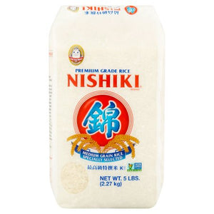 Nishiki medium grain rice 5lbs