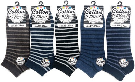 MMS Stripes Ankle Socks