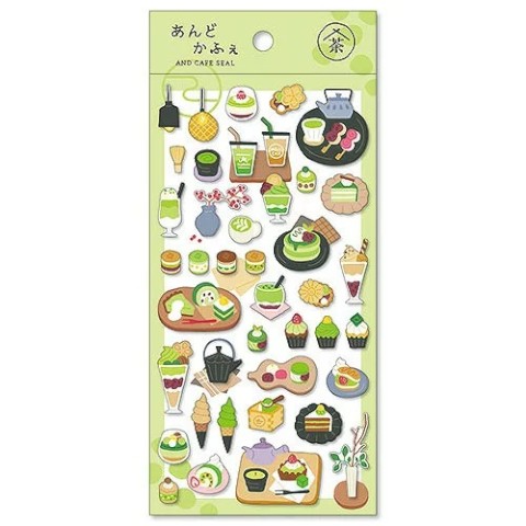 Mindwave Stickers Japanese Cafe Seal