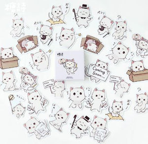 Candy Poetry Neko Stickers