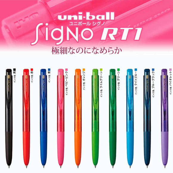 Mitsubishi Uni-Ball Signo RT1 0.38mm Gel Pen