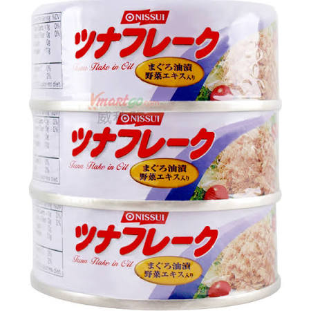 Nissui Tuna Flake Can 3p