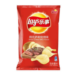 Lays Texas Grilled BBQ Flavor